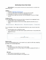 My VideoSpot Quick Start Guide