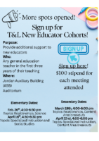 NEI Cohorts – Spring 2026