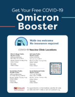 Omicron Booster Flyer