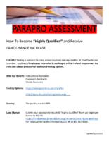 Parapro Assessment 2022-23 UPDATED