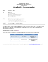 Permit Trainings for 2026-27