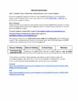 Presidents Day Critical Day Annual Personal Leave Lottery Request – Jane Olsen.docx