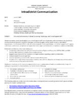 Required School Workspaces