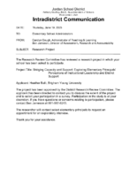 Research Project – Heather Balli