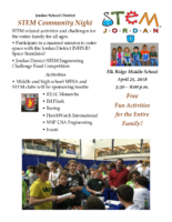 STEM Flyer April 25, 2018