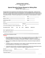 Sibling Rider Request Form 2025-26