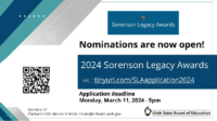 Sorenson Legacy Award