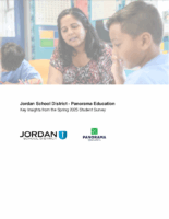 Spring Panorama Student Feedback Survey Insights