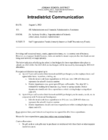 Staff Appreciation Funds 2025-26