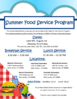 Summer Flyer 2025 English