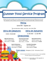Summer Flyer 2025 Spanish