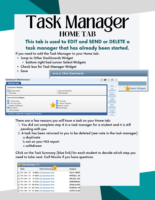 Task Manager Home Tab