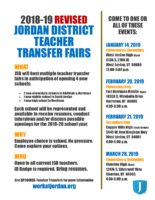 Teacher Transfer Fair 2019