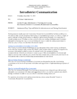 Tips and Tricks for APs and TCs