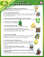 Top 10 Holiday Safety Tips 2019