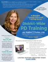 Trauma-Informed Training Series CCSD Flyer