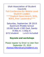 UASC Fall Conf 9.28.19