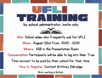 UFLI Invite