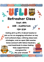 UFLI Refresher Class