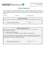 Volunteer eligibility form 11-17