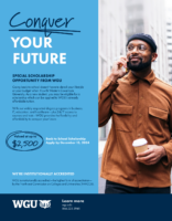 WGU Scholarship Opportunity