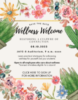 Wellness Welcome Save The Date