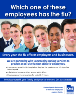 Who Has the Flu Flyer