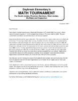 invitation to participate 2018 tournament